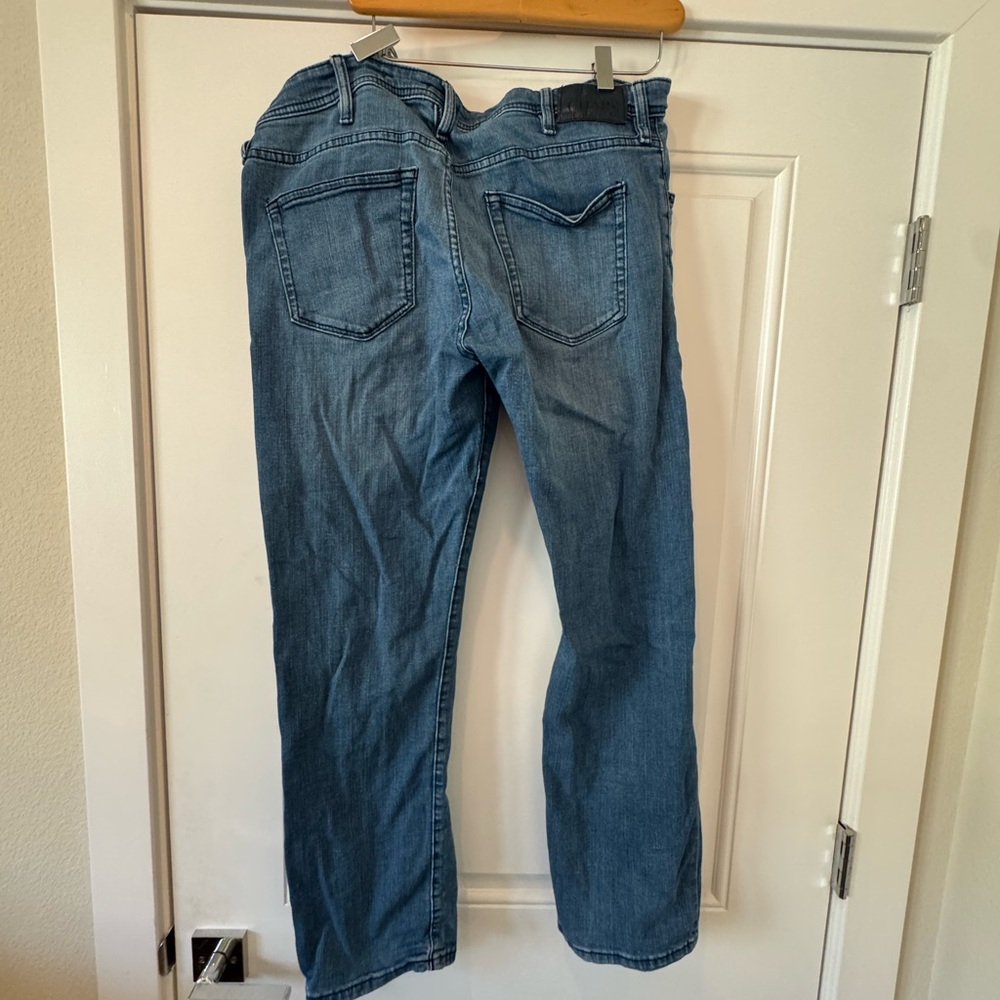 Chaps Ripped Denim Jeans - Picture 2 of 4